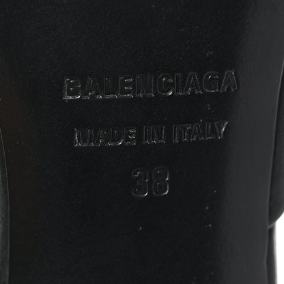 Balenciaga Soft Calfskin Lady 50mm Mule 38 Black 8 of 8