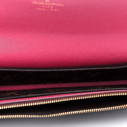 Louis Vuitton Monogram Bloom Flower Emilie Wallet 5 of 14