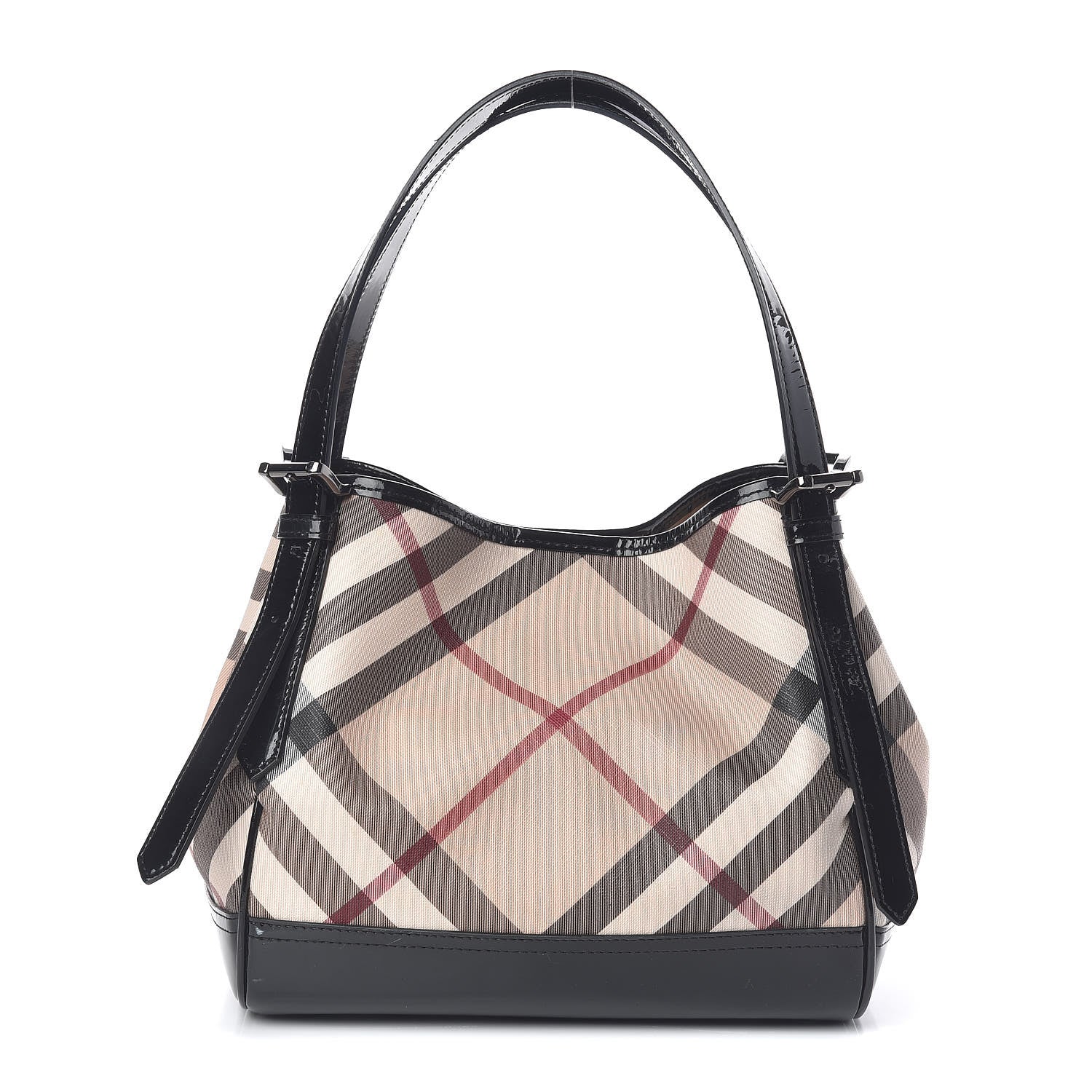Burberry Supernova Check Tote Black 1 of 12