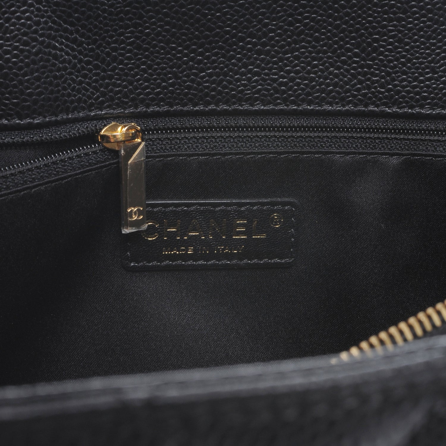 Chanel Caviar Grand Shopping Tote GST Black 6 of 8