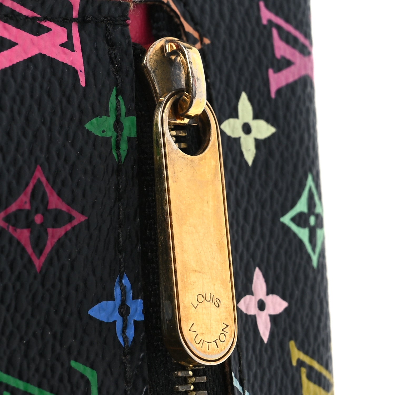 Louis Vuitton Monogram Multicolor Eugenie Wallet Black Grenade 9 of 10