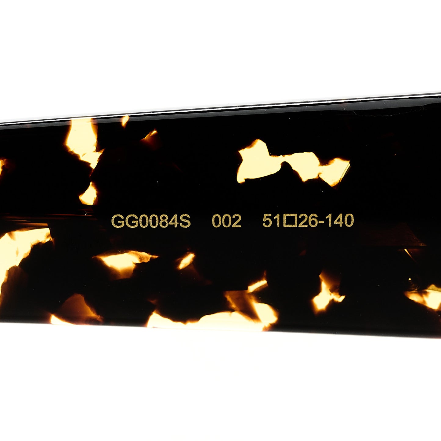 Acetate Round GG0084S Sunglasses Glitter Blue Multi