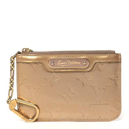 Louis Vuitton Vernis Key Pouch Beige Poudre 1 of 7