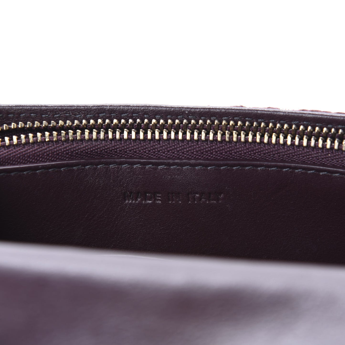 Oblique Saddle Belt Bag Bordeaux
