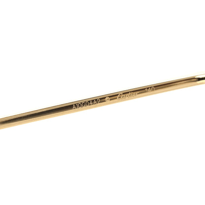 Cartier Santos Aviator Sunglasses CT0298S Gold Grey 5 of 8
