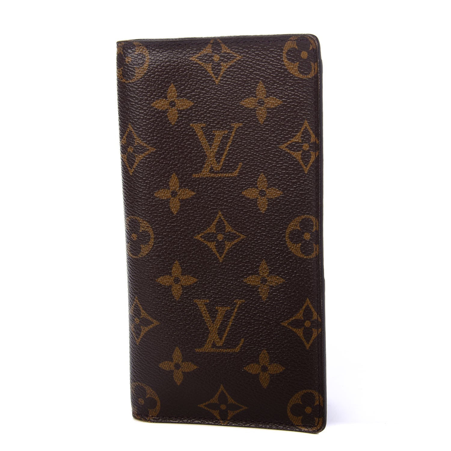 Louis Vuitton Monogram Porte Valeurs Checkbook Wallet 1 of 8