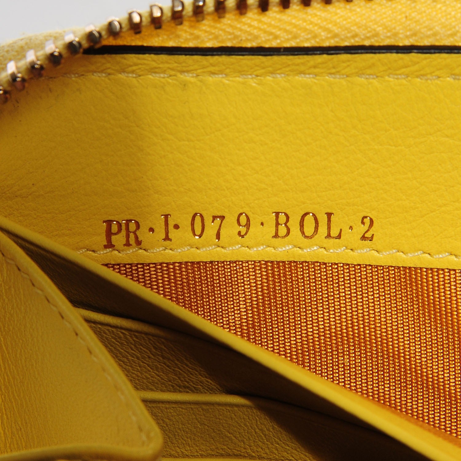 Valentino Garavani Calfskin Rockstud Zip Around Wallet Naples Yellow 8 of 9