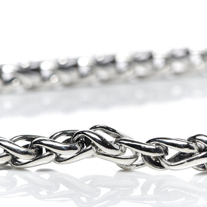 David Yurman Sterling Silver 4mm Wheat Chain Necklace 5 of 5