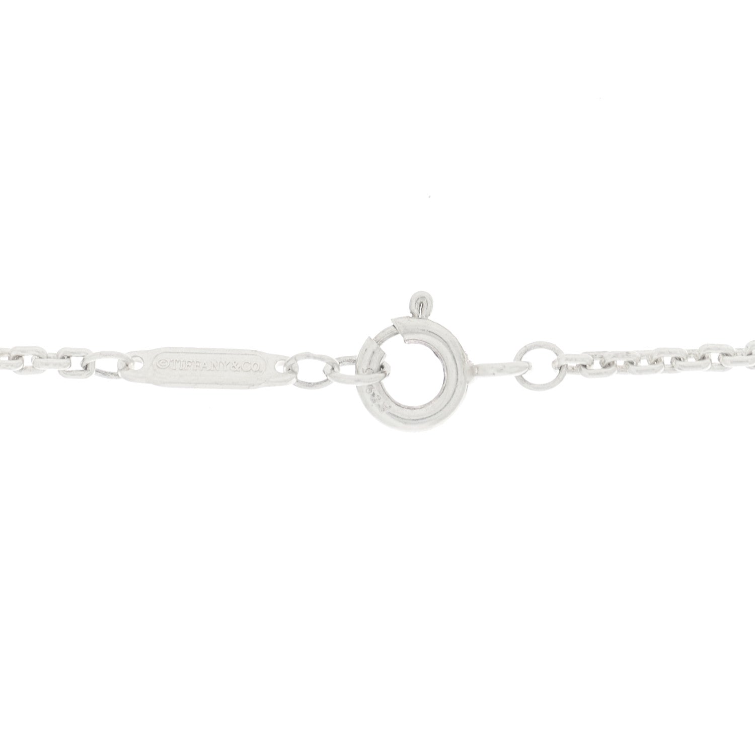 Tiffany Sterling Silver HardWear Link Pendant Necklace 5 of 5