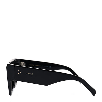 Celine Rectangular Sunglasses CL400921 Black 3 of 9
