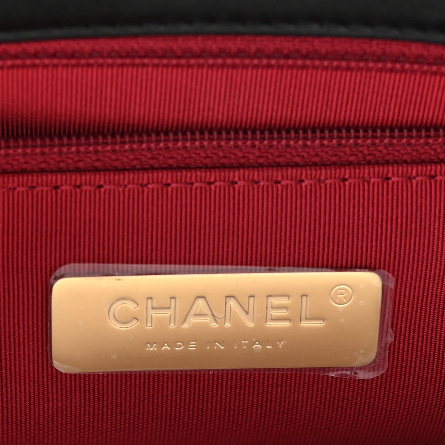 Lambskin Quilted Large Chanel 19 Flap Black