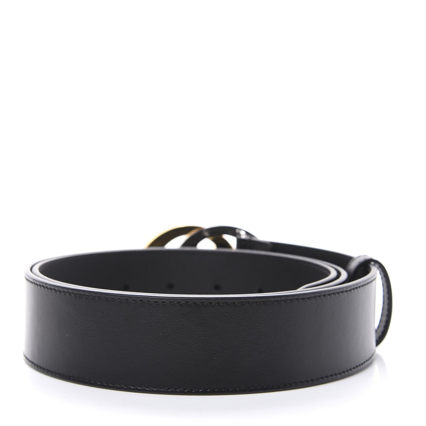 Calfskin Interlocking G Belt 100 40 Black