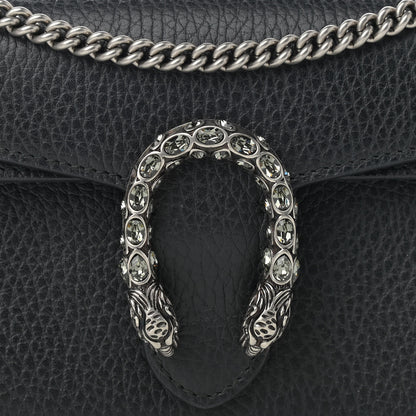 Gucci Calfskin Super Mini Dionysus Shoulder Bag Black 7 of 12