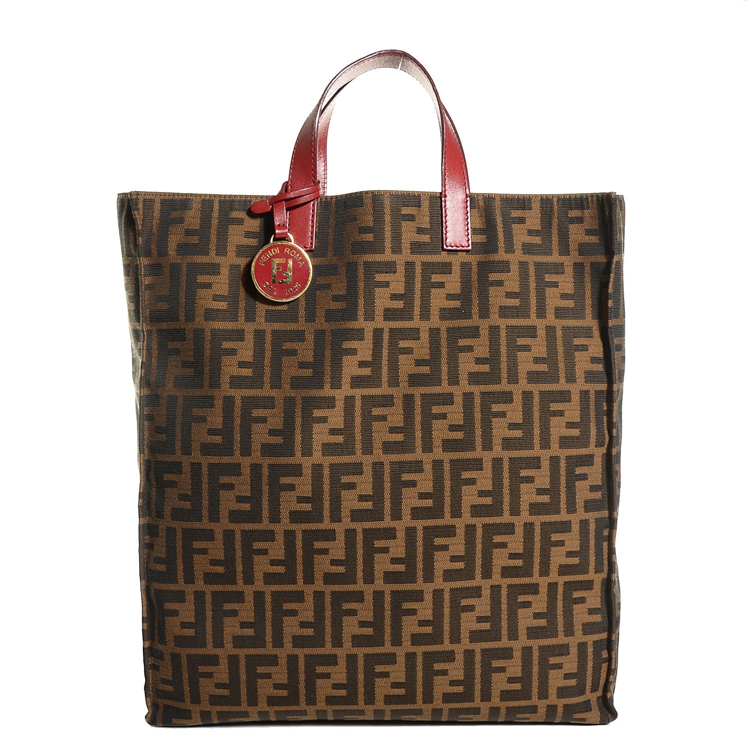 Fendi Zucca Special Shopping Tote Tobacco Granada 1 of 10