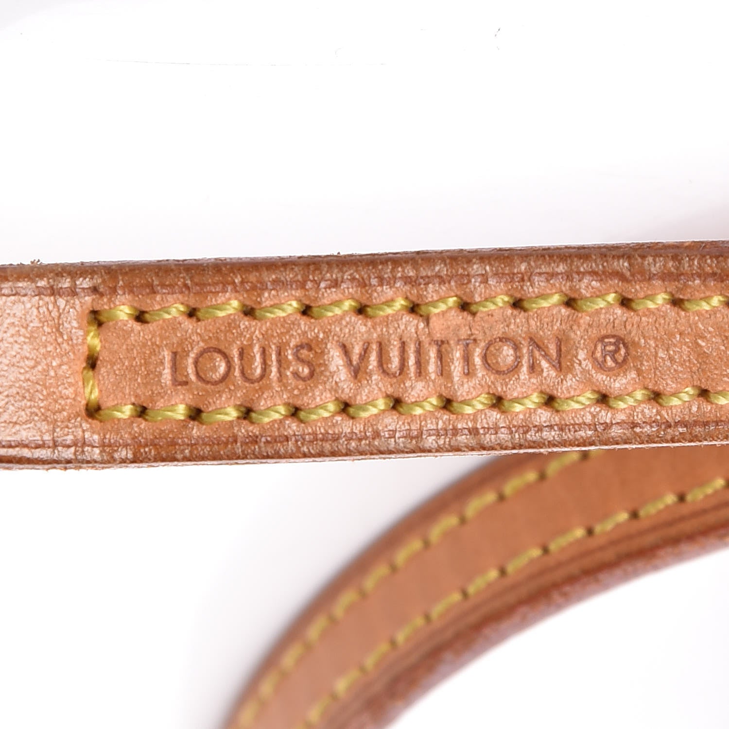Louis Vuitton Vachetta Long Shoulder Strap VVN 3 of 6