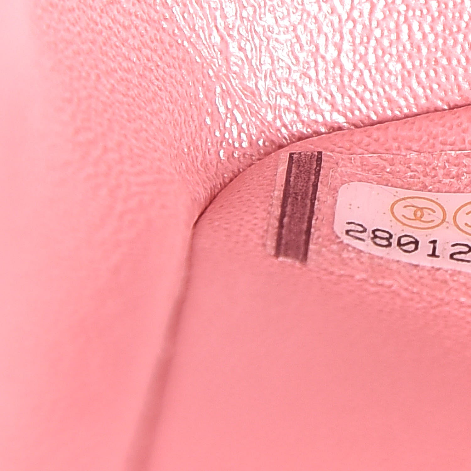 Chanel Iridescent Caviar Quilted Medium Double Flap Rose Pink 9 of 10