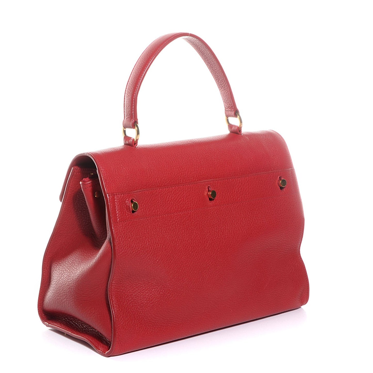 Calfskin Medium Muse Two Red