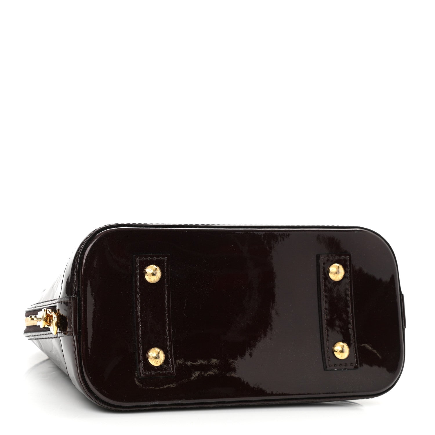 Louis Vuitton Vernis Alma BB Amarante 4 of 9