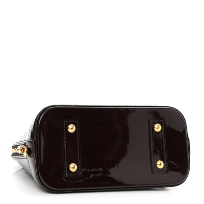 Louis Vuitton Vernis Alma BB Amarante 4 of 9
