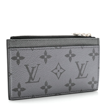 Louis Vuitton Taigarama Coin Card Holder Gunmetal 3 of 7