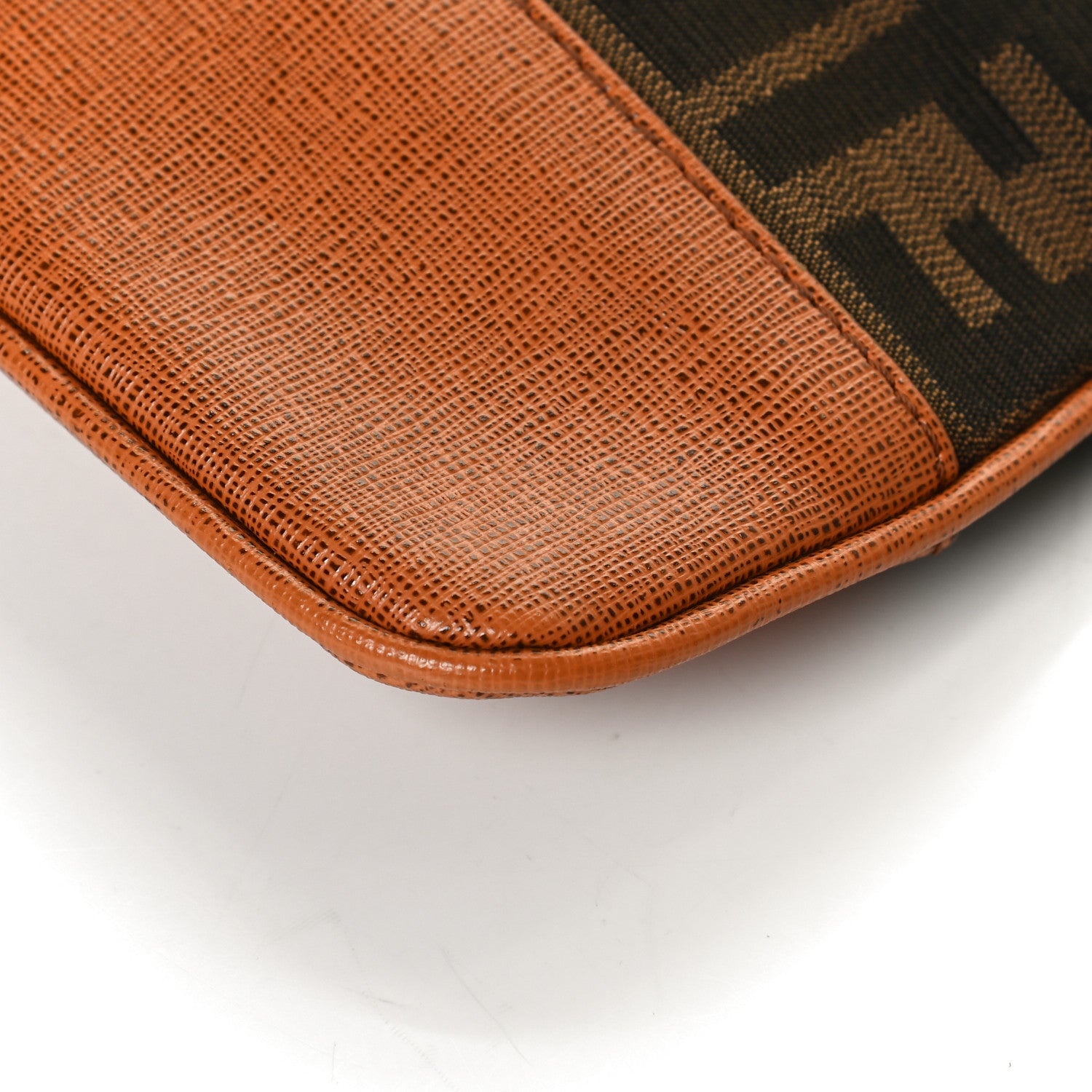 Fendi Zucca Vitello Elite Crossbody Tobacco 10 of 15