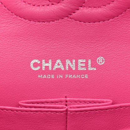 Chanel Iridescent Caviar Quilted Medium Double Flap Pink 8 of 10