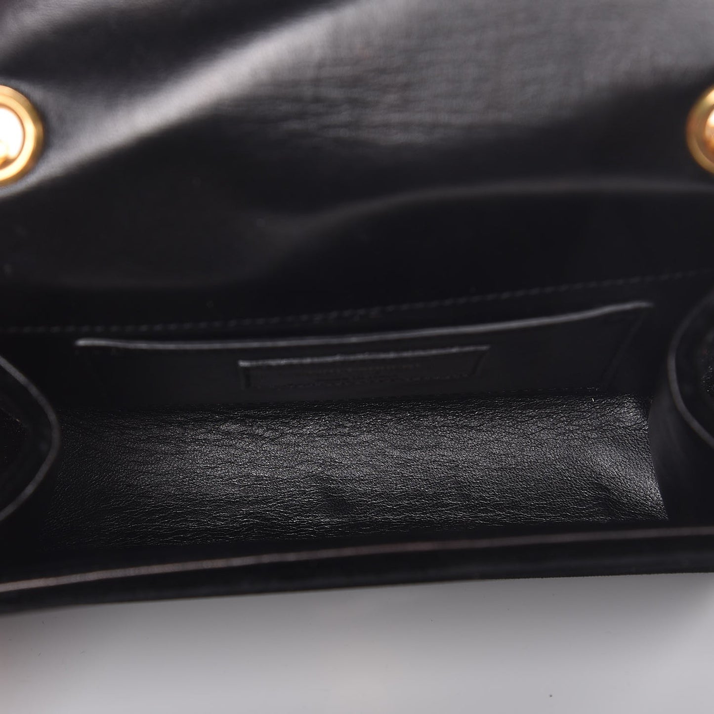Velvet Small Monogram Kate Tassel Shoulder Bag Black