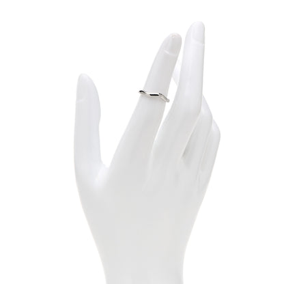 Tiffany Platinum Diamond 2mm Elsa Peretti Band Ring 48 4.5 2 of 5