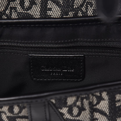 Christian Dior Monogram Saddle Bag Black 6 of 10