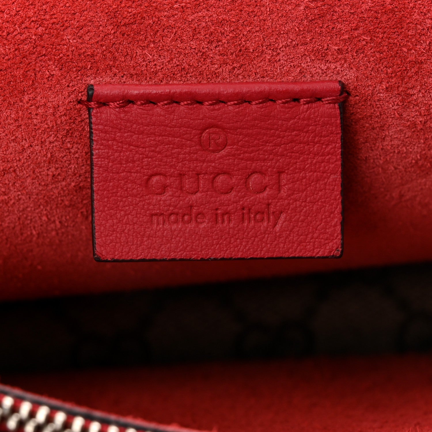 Gucci GG Supreme Monogram Small Dionysus Shoulder Bag Red 6 of 11