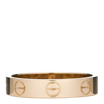 Cartier 18K Yellow Gold 3.5mm LOVE Wedding Band Ring 50 5.25 1 of 5