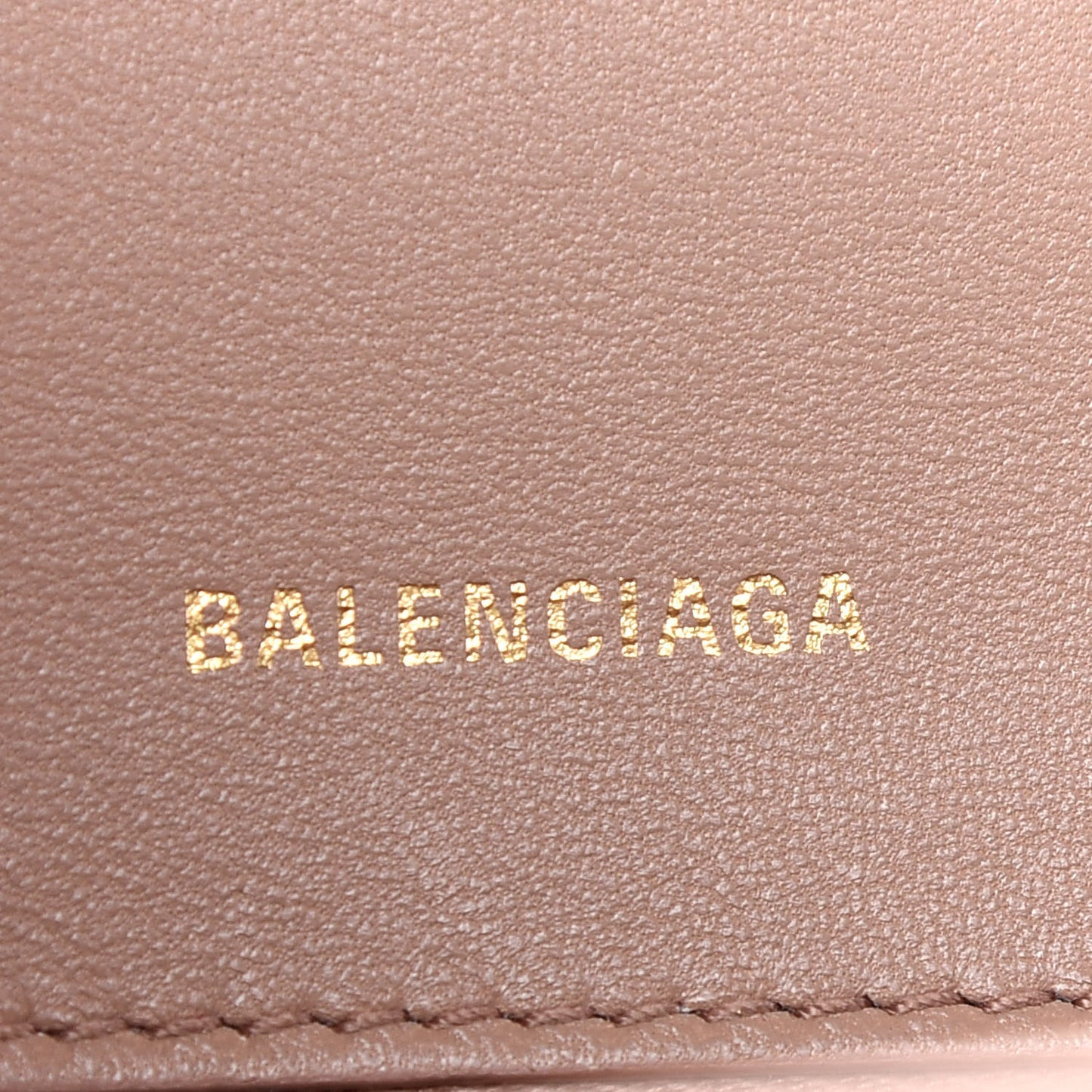 Grained Calfskin Small Hourglass Top Handle Bag Nude Beige