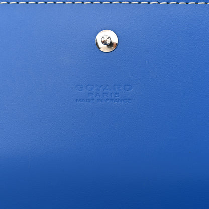 Goyard Goyardine Varenne Continental Wallet Sky Blue 6 of 10