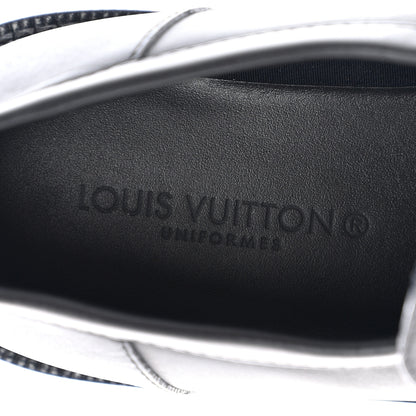 Louis Vuitton Calfskin Oversized Chain Academy Loafers 38 Black 7 of 10