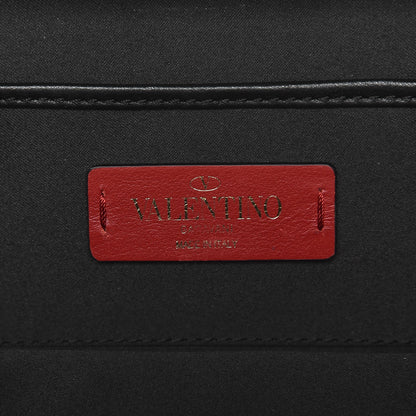 Valentino Garavani Nappa Crystal Embellished Secrets Minaudiere Clutch Black 6 of 7