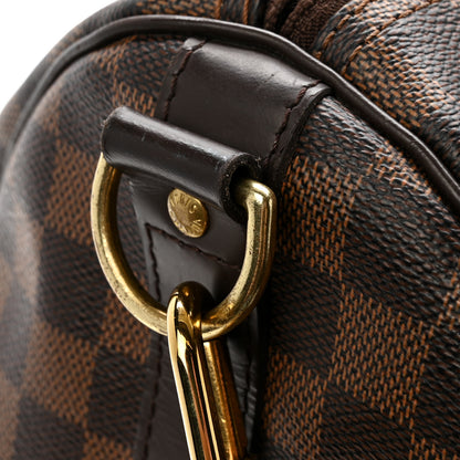 Louis Vuitton Damier Ebene Keepall Bandouliere 55 16 of 16