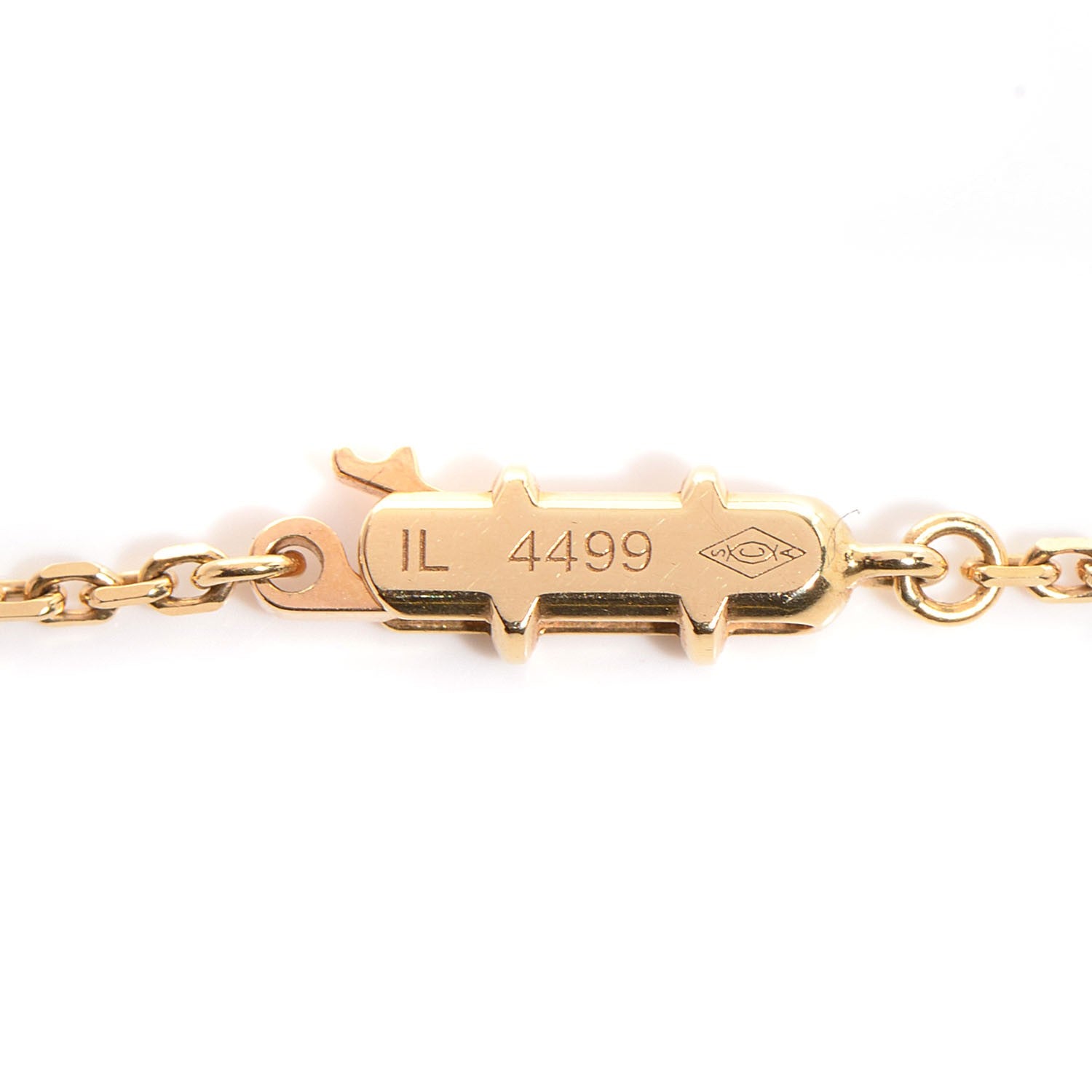 Cartier 18K Yellow Gold Medium Hearts and Symbols Necklace 5 of 6
