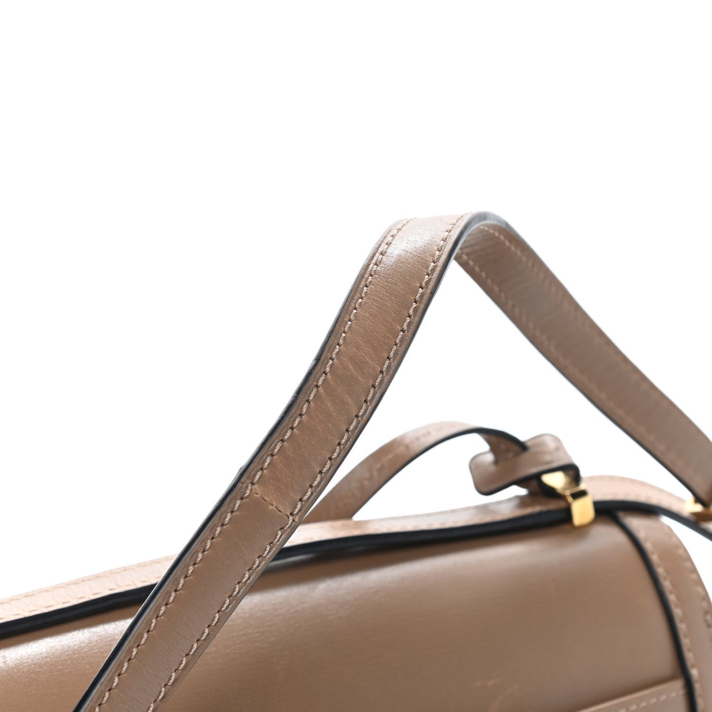 Calfskin Medium Barcelona Shoulder Bag Mink