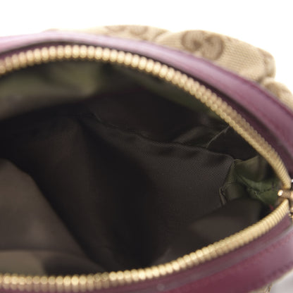 Gucci Monogram Medium Bamboo Cosmetic Case Bordeaux 4 of 9