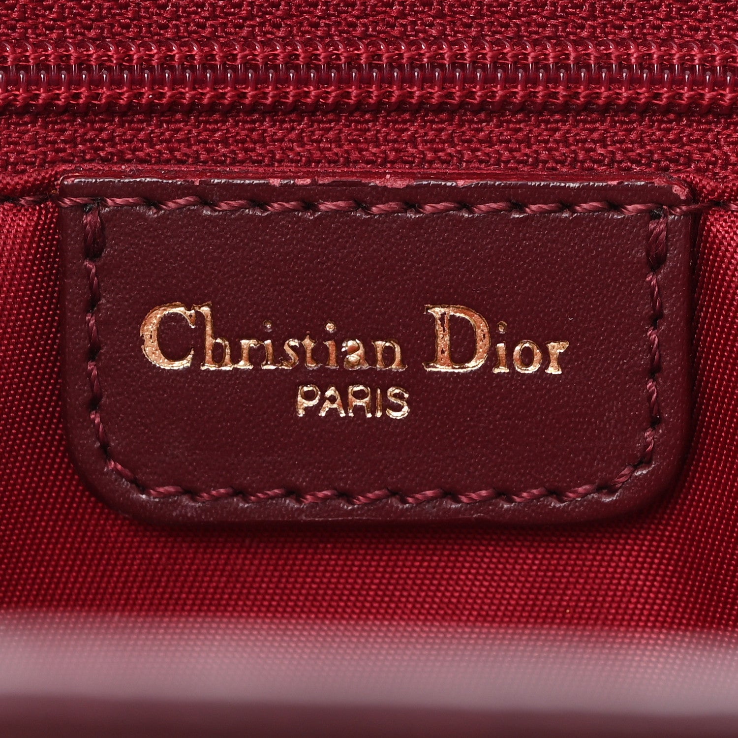 Christian Dior Monogram Pocket Tote Red 6 of 11