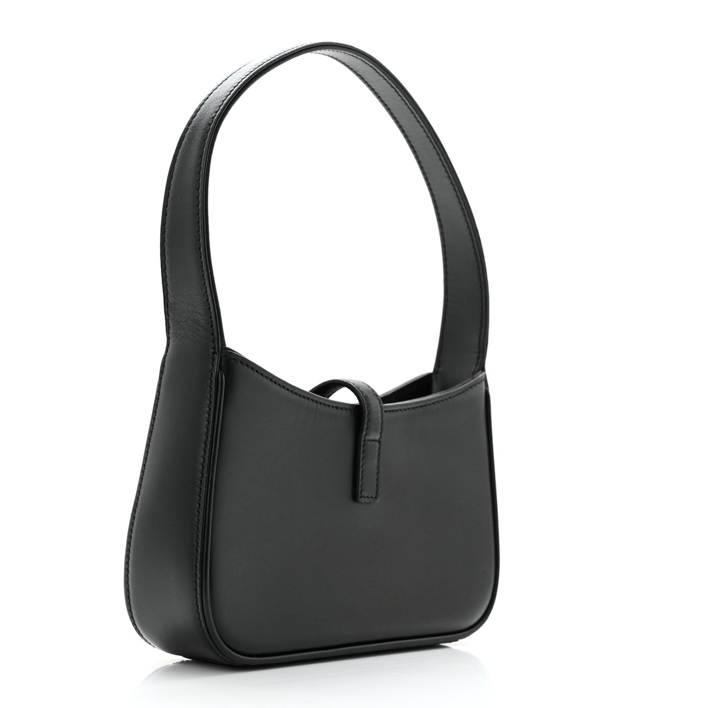 Smooth Calfskin Le 5 A 7 Mini Hobo Black