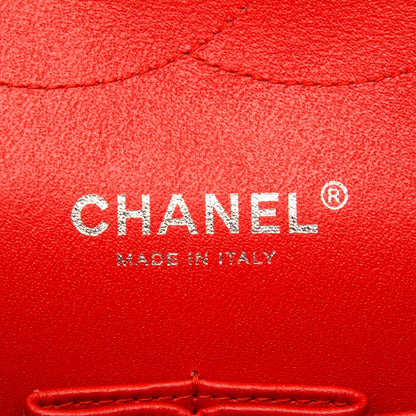 Chanel Patent Quilted Jumbo Double Flap Dark Red 6 of 12