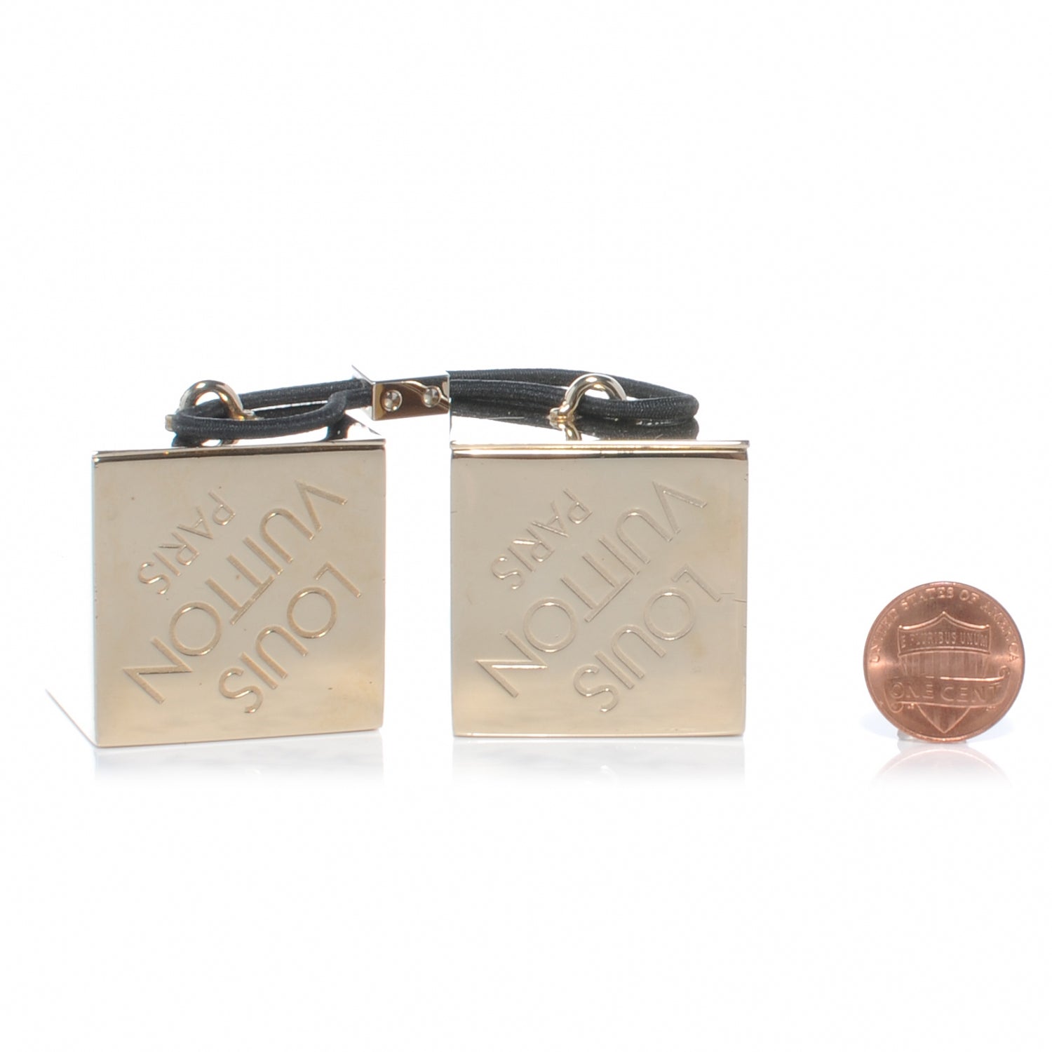 Louis Vuitton Hair Cubes Gold 2 of 5