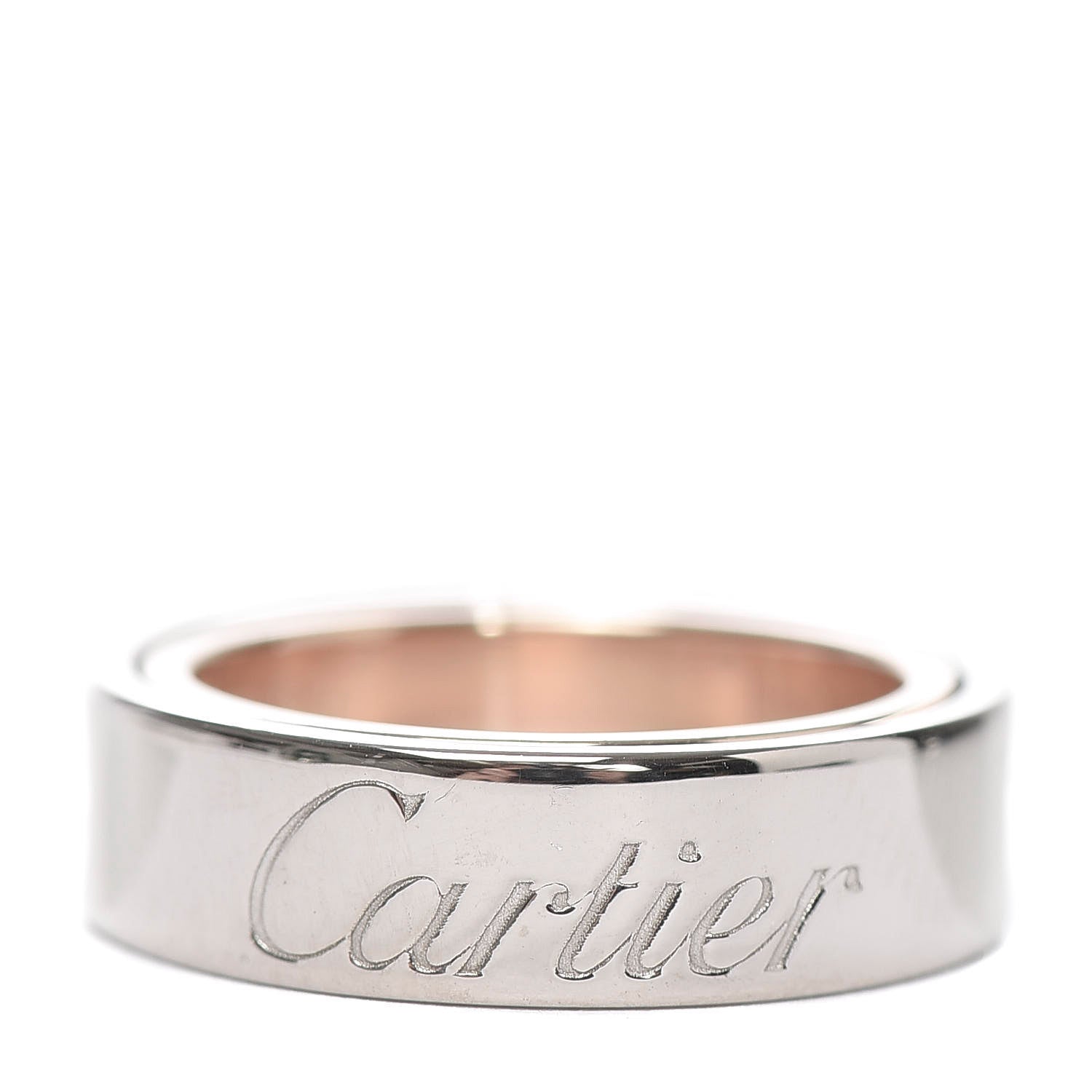 Cartier 18K White Pink Gold 5.5mm Astro LOVE Ring 47 4 4 of 8