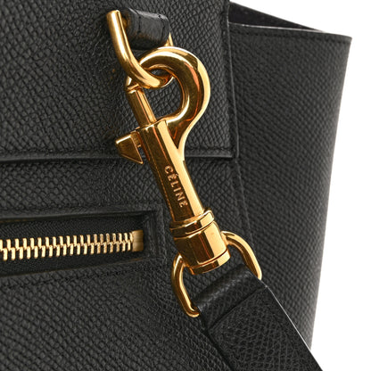 Celine Grained Calfskin Micro Belt Bag Black 24 of 27