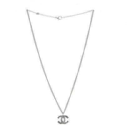 Chanel CC Necklace Silver 3 of 5