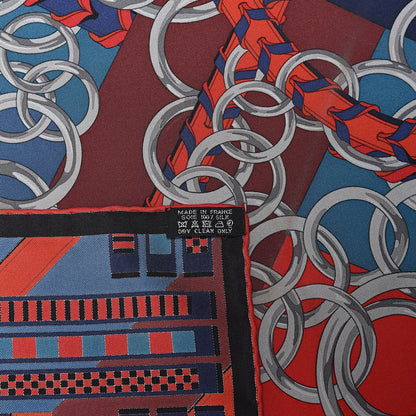 Hermes Silk Brides Et Gris Gris Scarf 90 3 of 4