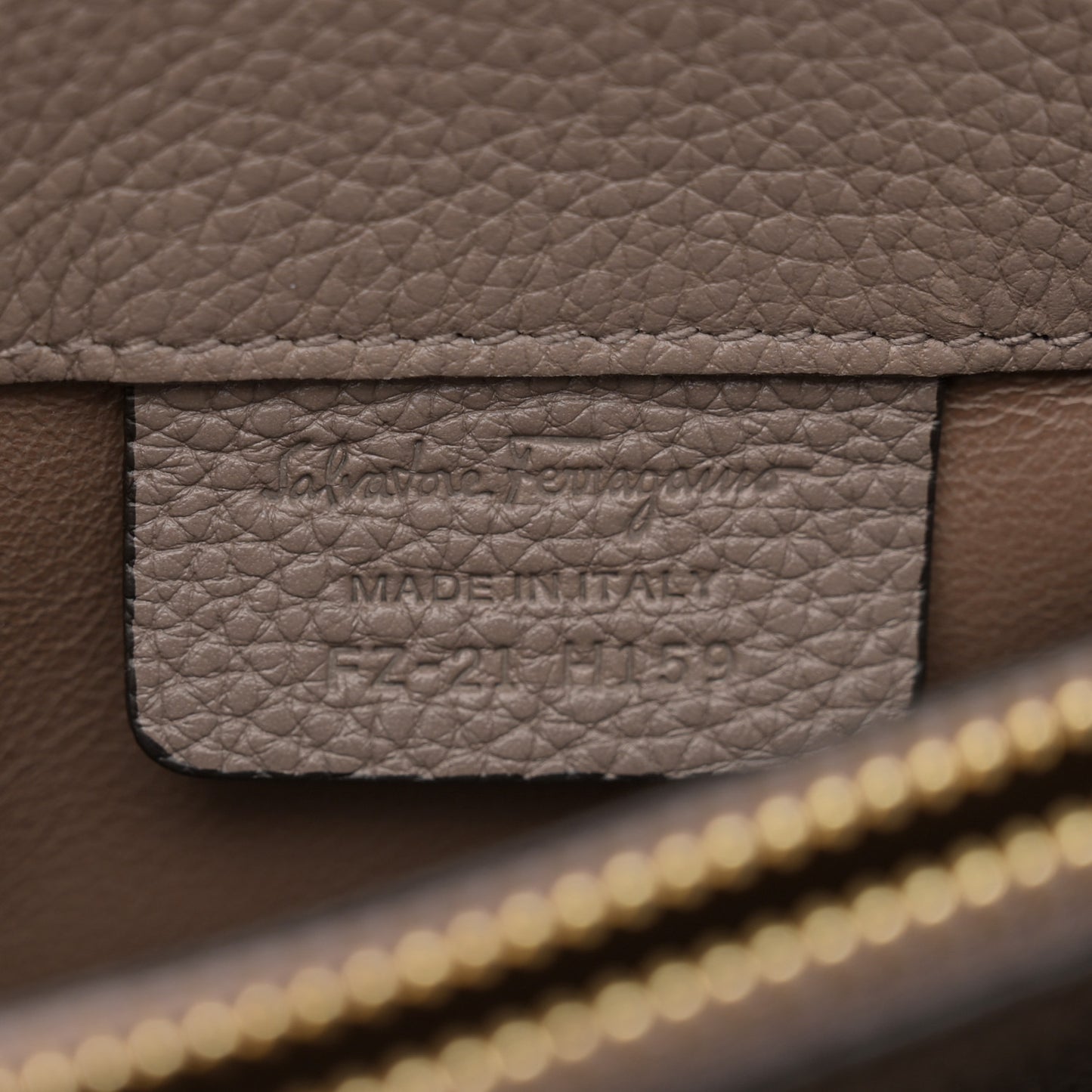 Calfskin The Studio Bag Caraway Seed