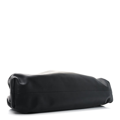 Bottega Veneta Smooth Butter Calf The Pouch Oversized Clutch Black 4 of 10
