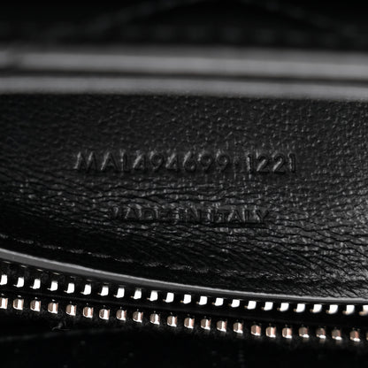 Saint Laurent Calfskin Y Quilted Monogram Small Loulou Chain Satchel Black 7 of 12
